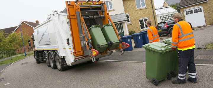 Help your bin crews during the heatwave