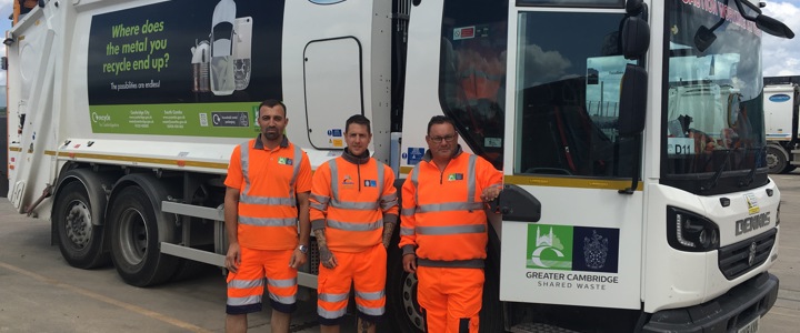 Refuse crews trial shorts following staff feedback