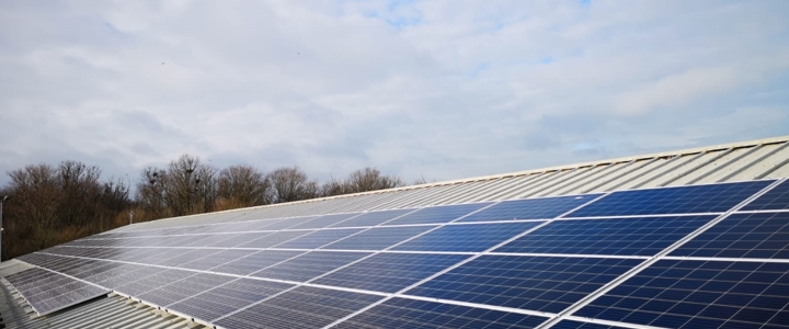Council boosts green credentials with waste depot solar panels