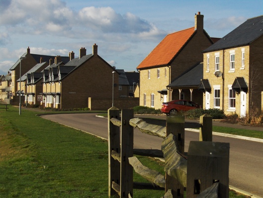 Image showing houses in Cambourne 
