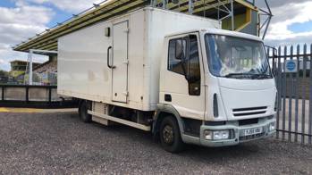 Awaiting conversion - the van will be transformed into a youth club and coffee truck by Abbey People.
