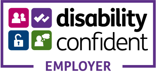 The Disability Confident employer logo