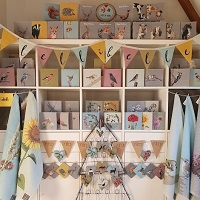 A display of gifts and cards