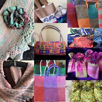 A selection of woven gifts