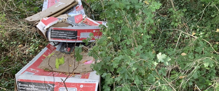 Fine for resident in fly-tipping incident