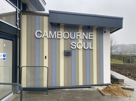 Cambourne's new youth centre, which is almost completed now