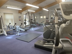 Exercise equipment at Gamlingay gym