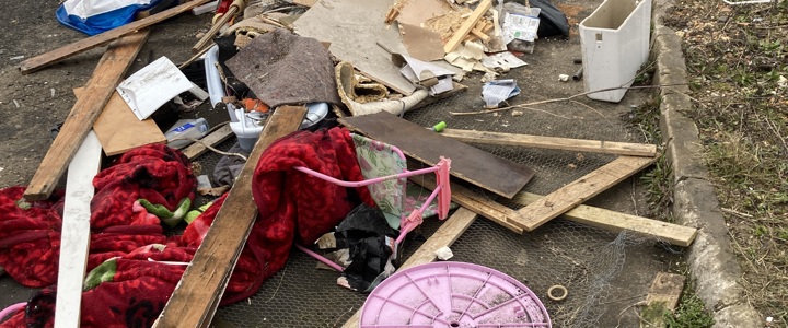 Man fined after being linked to waste found fly-tipped