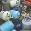 Gas canisters and gas bottles