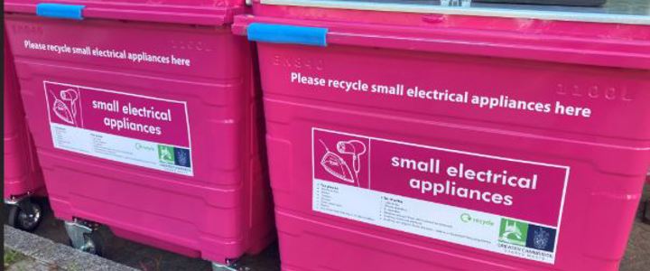 New collection banks installed to recycle small electricals