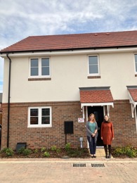 New sared ownership houses in Waterbeach