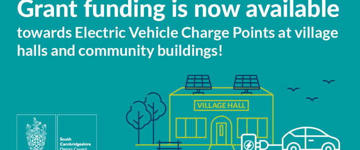 New funding for community electric vehicle chargers in South Cambridgeshire