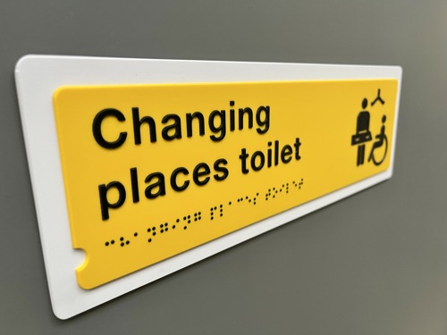 Changing Places toilet at IWM Duxford