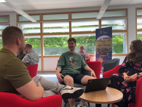 people sitting around a table