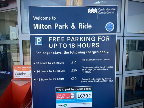 Milton Park and Ride