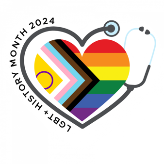 LGBTQ+ month logo